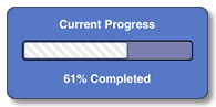 a horizontal progress bar